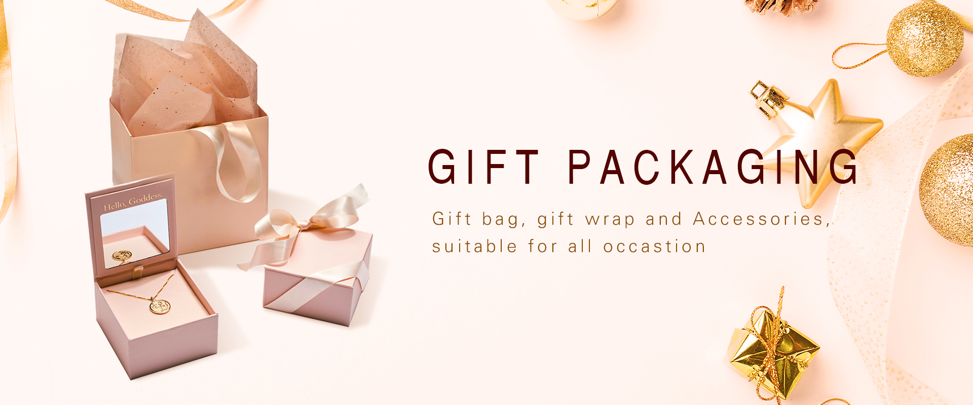 High Quality Paper Bag for Gift with Ribbon
