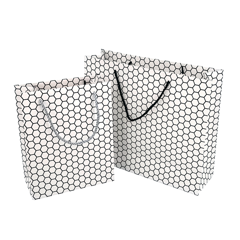 Lipack Luxury Honeycomb Paper Shopping Bag with Your Logo 