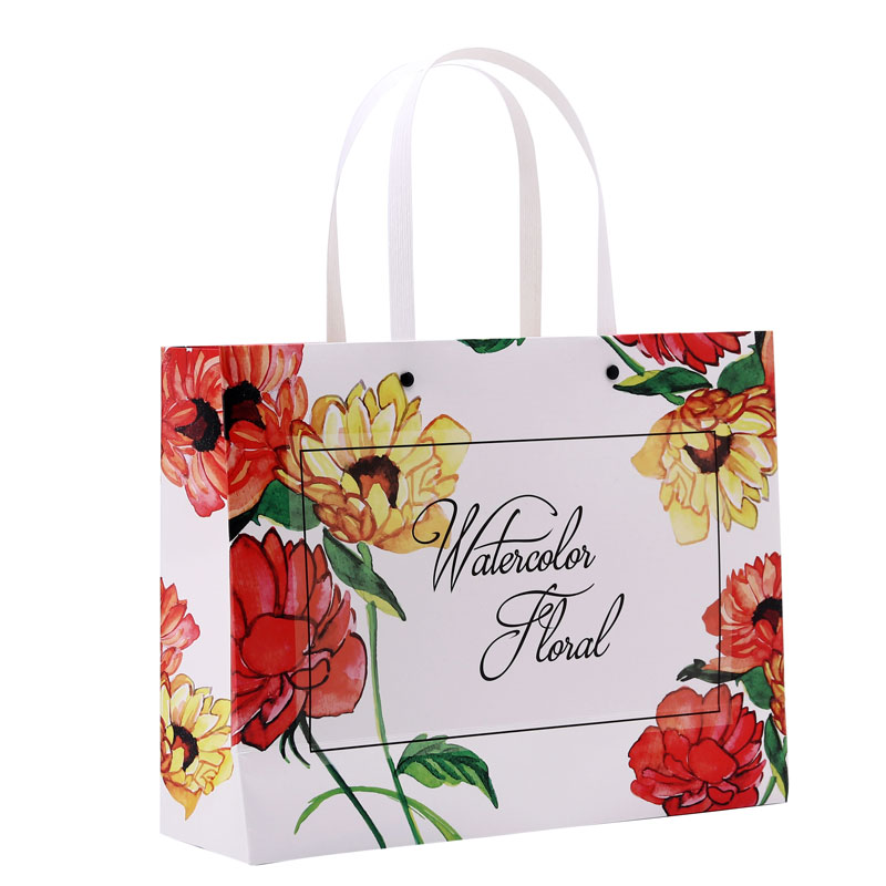 Lipack Handmade Luxury Boutique Paper Bag with Logo Printed