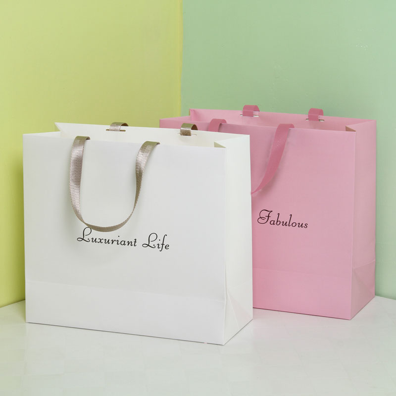 Lipack Fashion Luxury Paper Bag for Gift with Logo Printed