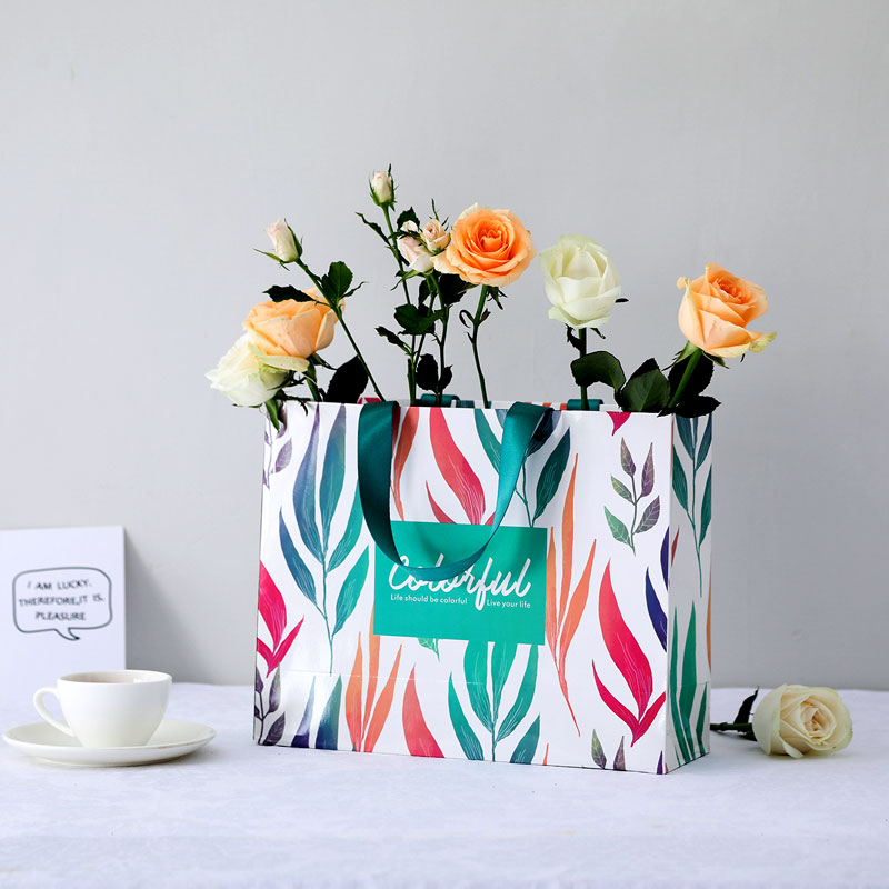 Lipack Custom Art Boutique Paper Bag with Your Logo