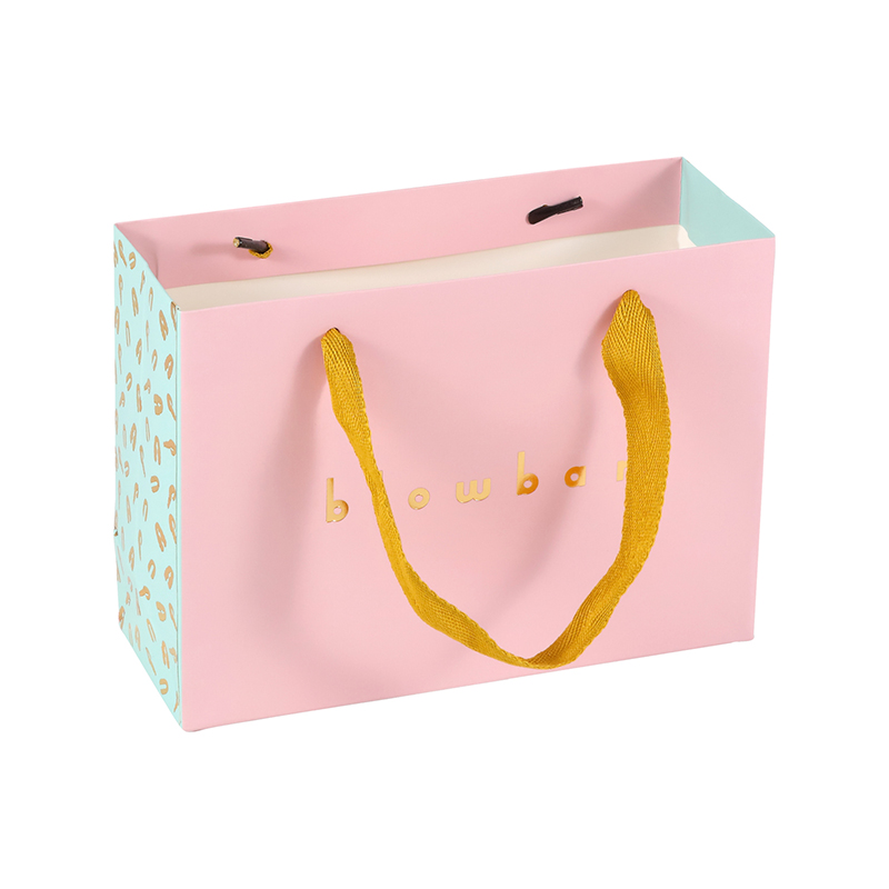 Lipack Custom Private Stitching Color Retail Store Paper Bag for Packing