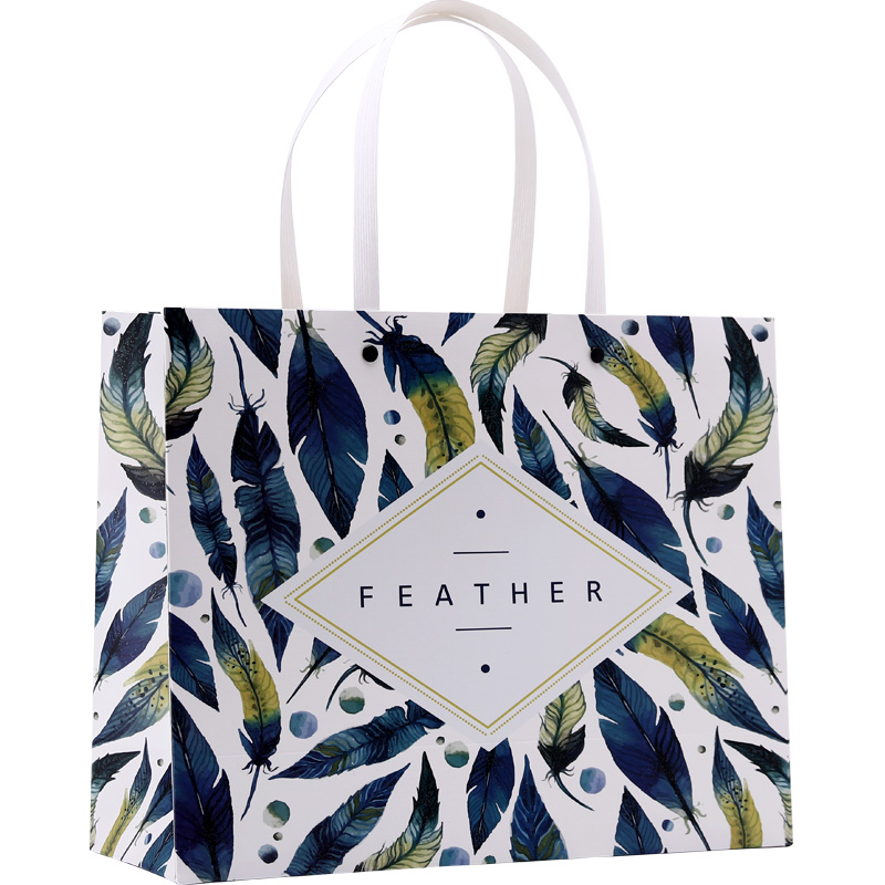 Lipack Custom Unique Boutique Paper Bag for Gift with logo